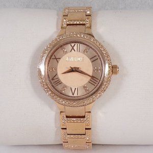 Jennifer Lopez Rose Gold Glitz Watch